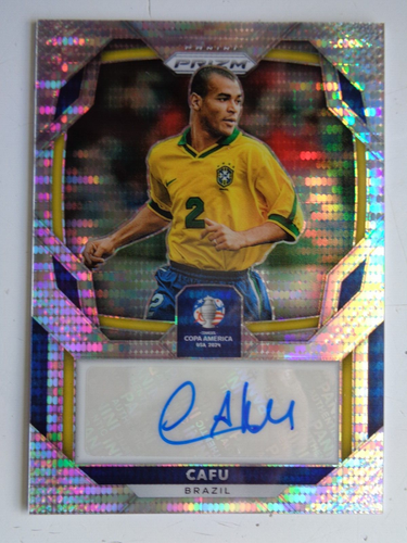 2024 Panini Prizm Conmebol COPA America Cafu Brazil Auto Pulsar