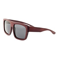 Earth Wood Hermosa Sunglasses W/ Polarized Lenses - Red Rosewood/black on sale Earth Wood Hermosa Sunglasses W/ Polarized Lenses - Red Rosewood/black on sale