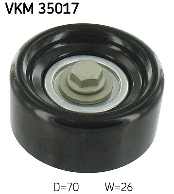 UMLENK-/FÜHRUNGSROLLE, KEILRIPPENRIEMEN FÜR OPEL ANTARA A SKF VKM 35017 - Bild 1 von 4