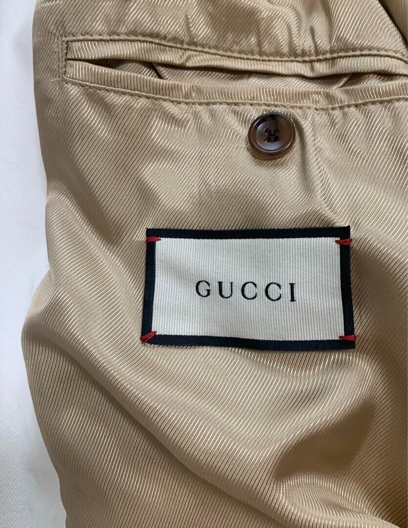 GUCCI zip-up blouson jacket cotton white size 46 men | eBay GUCCI zip-up blouson jacket cotton white size 46 men | eBay