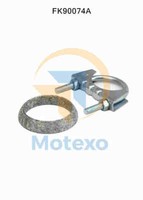 FK90074A Katalysator Montagesatz Volvo 440 1.6 9/1993 - 6/1997