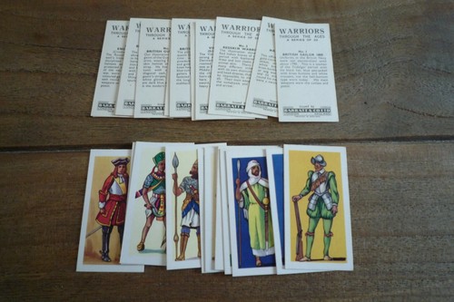 Barratt Warriors Through The Ages Cards From 1962 - VGC! - Pick Cards You Need! - Picture 1 of 8