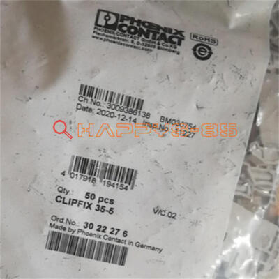 50PCS Phoenix Contact CLIPFIX 35-5 3022276 Befestigung Wiring Terminal neu