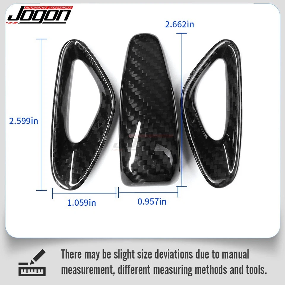 Cubierta de perilla de cambio de marchas de fibra de carbono AT para Lotus Emira V6 GT4 cupé 2022-24 Foto 3 de 4