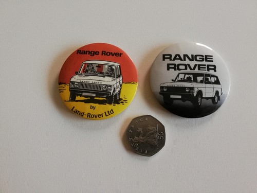 Vintage Range Rover Badges Pin Badges - Picture 2 of 3