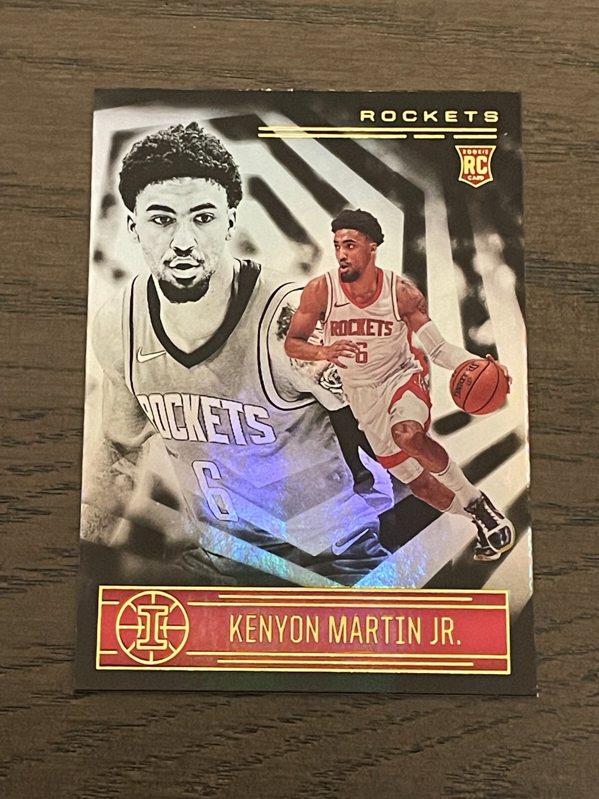 2020-21 Panini Illusions Kenyon Martin Jr. Rookie #187 Houston Rockets