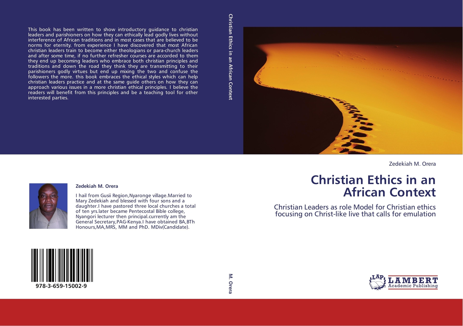 Thumbnail - Zedekiah M. Orera | Christian Ethics In An African Context |