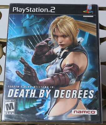 Playstation 2 Game Death By Degrees Factory Sealed New Sony Ps2 Tekken
