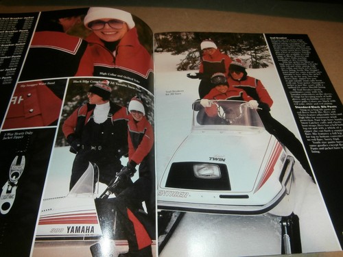 Vintage Yamaha Snowmobile Accessories Apparel Catalog 1978 1979 - Picture 8 of 11