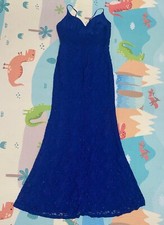 City Vibe sleeveless long Blue bodycon Size 11