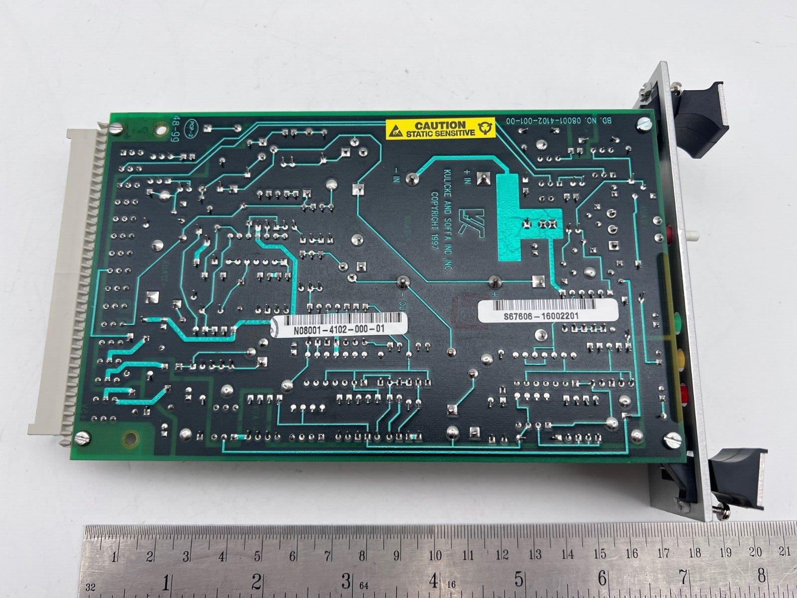KULICKE AND SOFFA 08001-4102-001-00 Clamp Driver Board 8001-4102 USA