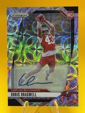 Chris Braswell Rookie Auto Scope /100 2024 Panini Prizm Tampa Bay Buccaneers 