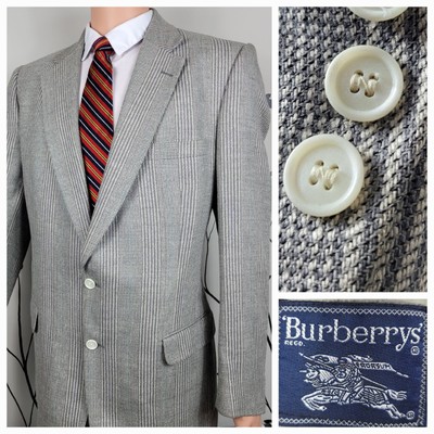vintage burberry suit