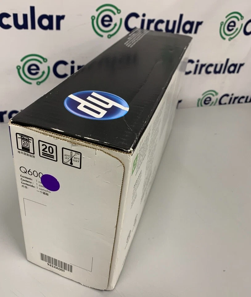 HP Q6000A 124A  Black Toner LaserJet 1600 2600 2605 CM1015 1017  Sealed - Image 3 of 4