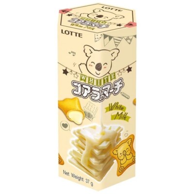6× ( Lotte) cookie- condense milk  cream filling 37g each