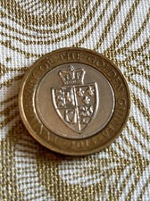 2013 Minting Error 2 Pound Coin - Anniversary Of The Golden Guinea