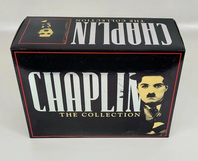 Chaplin The Collection - Box Set: Volumes 1-10 (VHS, 1993, 10-Tape