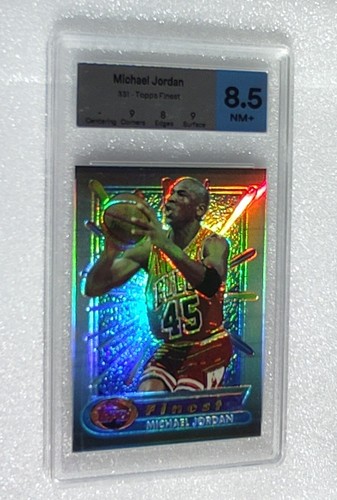 Michael Jordan 1994-95 Finest Refractors #331 BGS MTG 8.5 - Bild 2 von 6