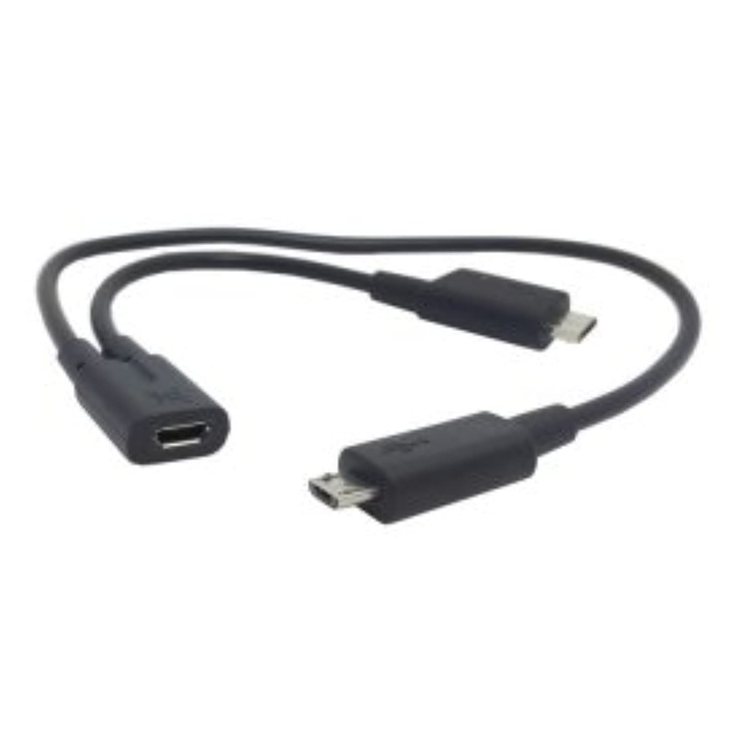 1 to 2 Micro USB Splitter Charging Cable Extension