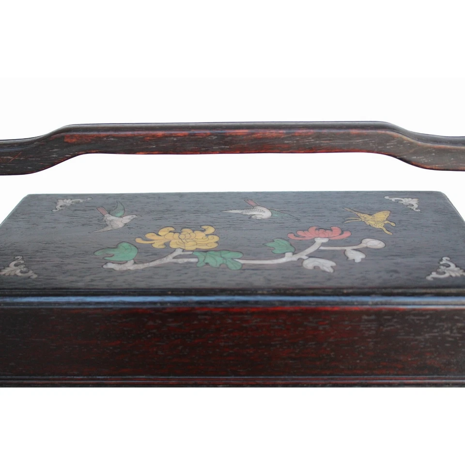 Traditional Vintage Chinese Multi Tray Wood Basket Box ws1055 - Image 2 of 4