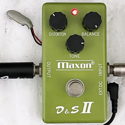 Maxon D&S ⅱ2 Distortion ＆Sustainer 1979 Vintage Guitar pedal