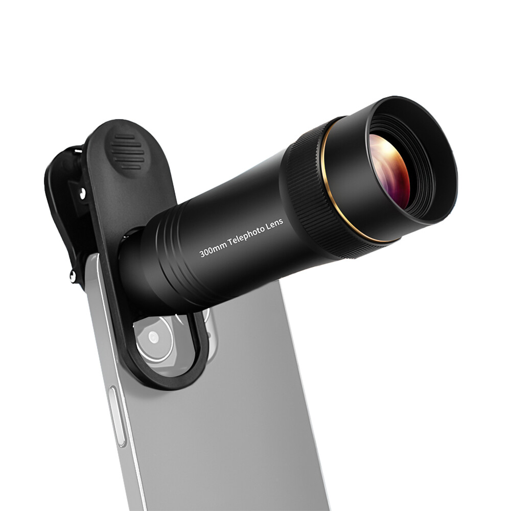 300MM Telephoto Lens for Smarphone Zoom Lens 10X with Universal