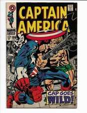 Captain America 106 1968 Marvel Comics F- 5.5 Steve Rogers Mao Tse Tung