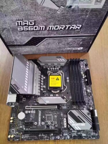 MSI MAG B560M MORTAR Motherboard Intel 10/11th GEN LGA 1200 DDR4 MicroATX