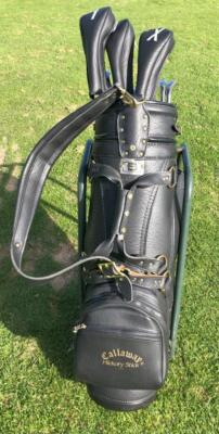 ビンテージCallaway クラブセットヒッコリースティック Vintage Callaway Hickory Sticks Complete Set NEW NOS Original Bag