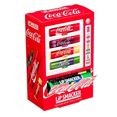 Coca Cola Collection lip balm made for kids - Coca Cola Lip Balm Vending Machine