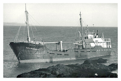rp14324 - Grounded UK Coaster - Helmsdale , gebaut 1956 - Druck 6x4