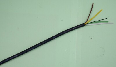 Meterware - Lapp Kabel Steuerleitung UNITRONIC LiYY BK 4x0,5mm² - 1030257