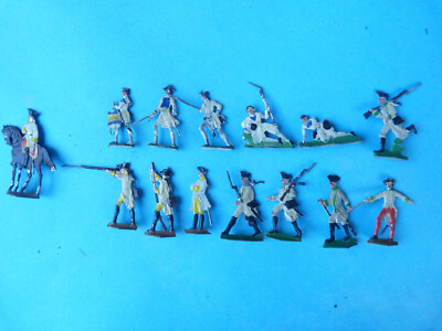 Flat Tin - Zinnfiguren - 14 Soldiers Austria - 30 Years War eBay