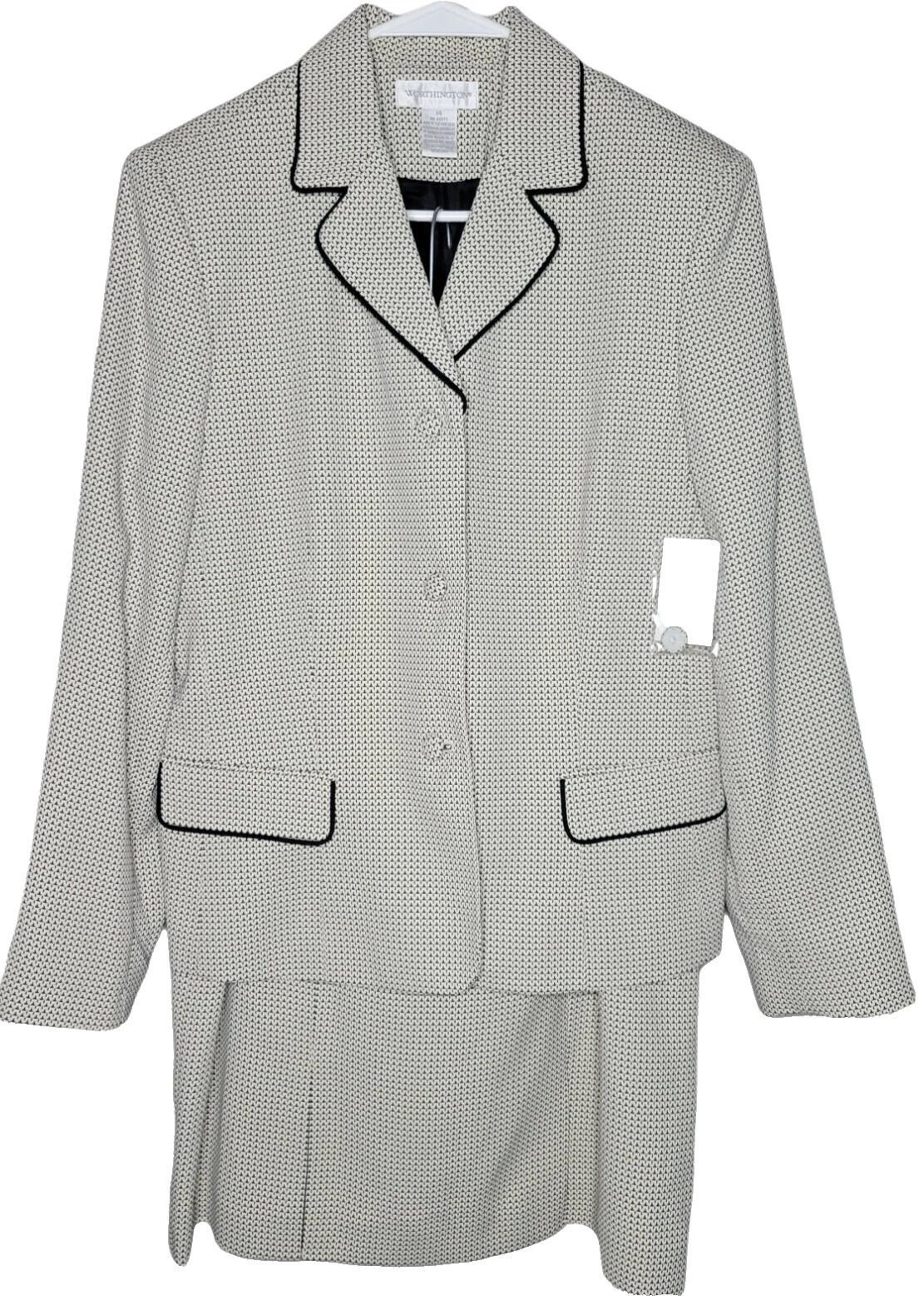 Trajes de tamaño regular Worthington Industries Blanco & Suit Separates para Mujeres
