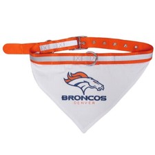 Denver Broncos NFL Collar Bandana Pet Dog pick Size AMP