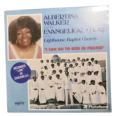 Albertina Walker & Evangelical Choir I Can Go To God In Prayer SEALED 1981 LP