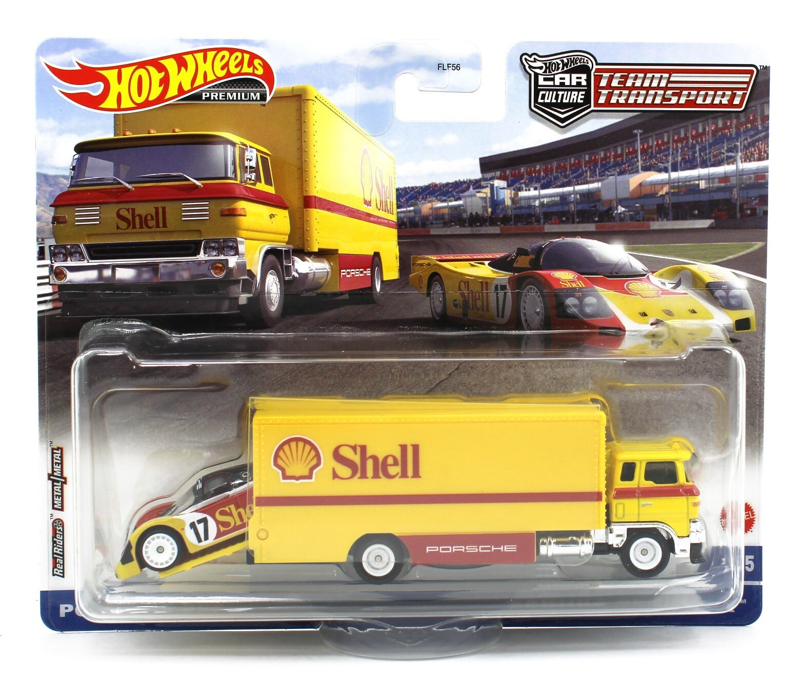 Hot Wheels *TEAM TRANSPORT #45* SHELL Porsche 962 Sakura Sprinter  *NIP*