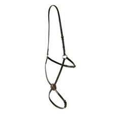 Kincade Classic Plain Raised Grackle Noseband,  Black or Havana