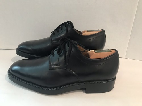 Oxford Black Leather Formal Rubber Sole 