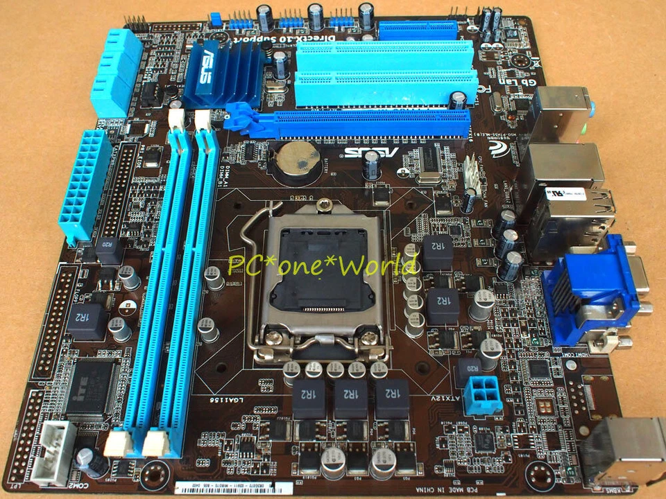 ASUS P7H55-M LX motherboard Socket 1156 DDR3 Intel H55 100% working - Image 4 of 4