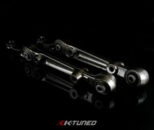 K-Tuned Front Adjustable Lower Control Arms w/ Rubber Bushings Set Integra 94-01