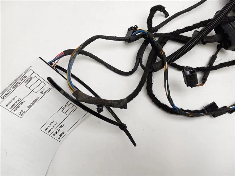 REAR PASSENGER DOOR WIRE HARNESS fits BMW 535 XI 2006 - 2010 OEM - Image 2 of 4