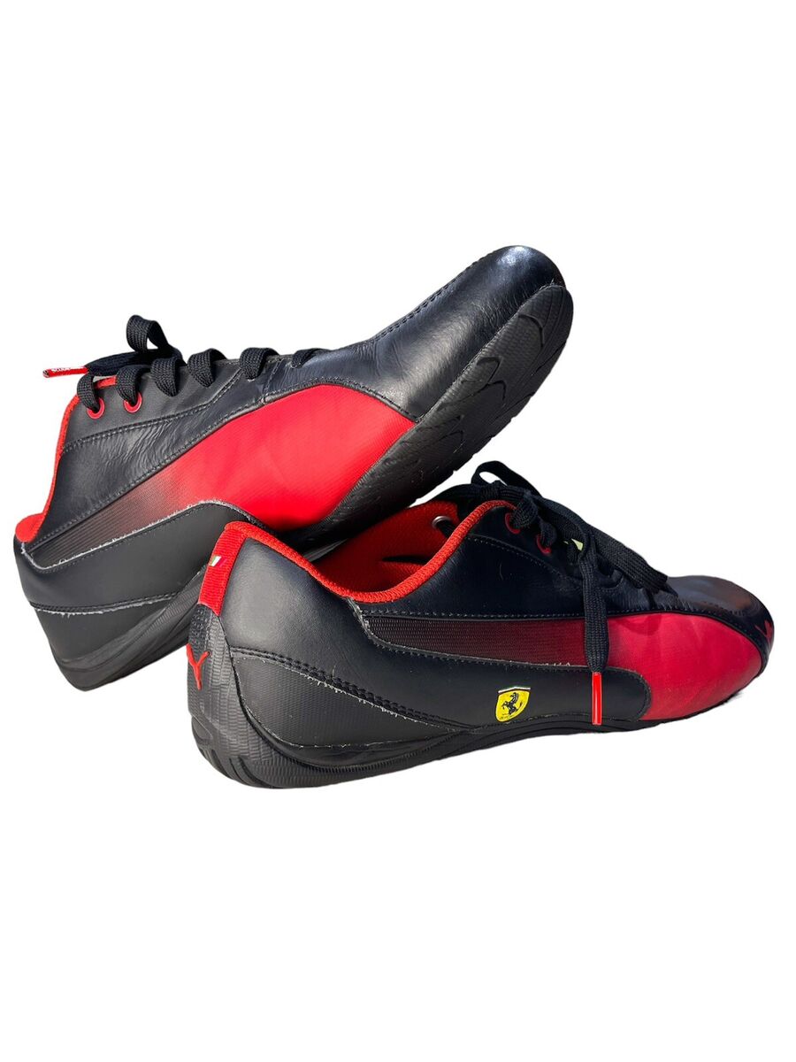 Puma Scuderia Ferrari Drift Cat 5 Sf 01 Black Red Lace Up Puma Scuderia Ferrari Drift Cat 5 Sf 01 Black Red Lace Up