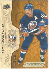2018-19 Upper Deck UD Engrained PAT LAFONTAINE #39 New York Islanders 245/299 