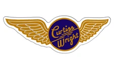Curtiss Wright Aircraft Co. Vintage Sticker