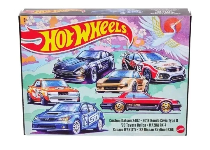 Hot wheels sales box a 2018