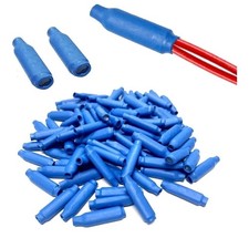 100PC Blue B Connectors Silicone Filled Wet B Wire Gel Telephone Alarm Wire C...