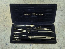 Zirkelkasten E.O. Richter & Co Präcision Kopernikus VIIa
