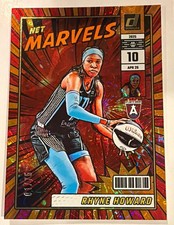 Panini 2025 Donruss WNBA Orange Fireworks Net Marvels Rhyne Howard 1/75