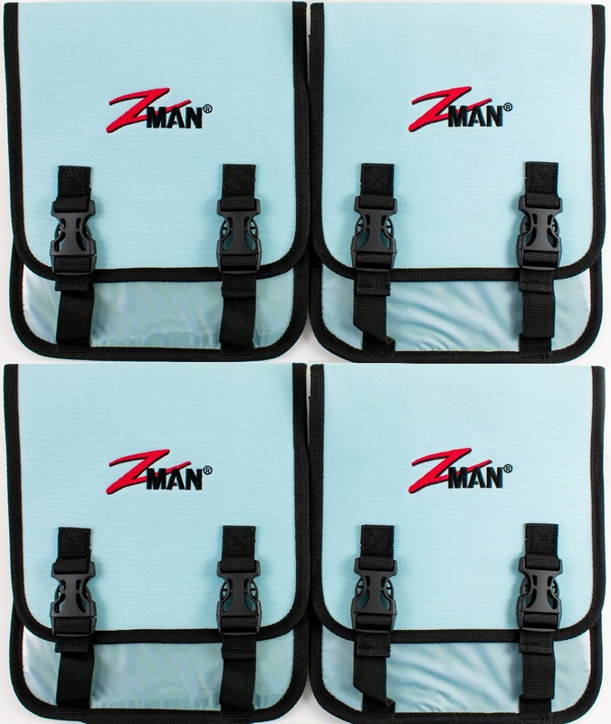 (LOT OF 4) Z-MAN BAIT BINDERZ FISHING TACKLE STORAGE CR3442